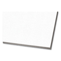 Ultima Ceiling Tiles, Non-Directional, Square Lay-In (0.94"), 24" x 24" x 0.75", White, 12/Carton