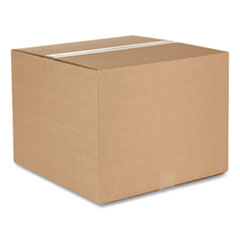 Fixed-Depth Shipping Boxes, 200 lb Mullen Rated, Regular Slotted Container (RSC), 16 x 16 x 12, Brown Kraft, 25/Bundle