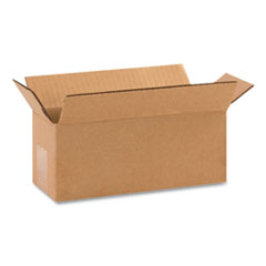 Fixed-Depth Shipping Boxes, 200 lb Mullen Rated, Regular Slotted Container (RSC), 24 x 5 x 18, Brown Kraft, 25/Bundle