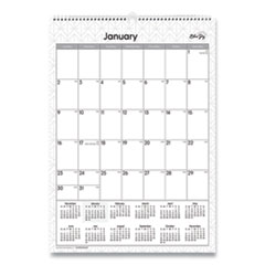 Enterprise Wall Calendar, 12 x 17, 2022