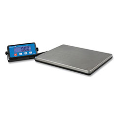 PS165 Parcel and Shipping Scale, 165 lb/75 kg Capacity, 15 x 12 x 1.5 Platform, Silver/Black