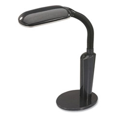 CFL Compact-Fluorescent Desk Lamp with Gooseneck Arm, 19