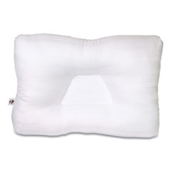 Mid-Core Cervical Pillow. Standard, 22 x 4 x 15, Firm, White