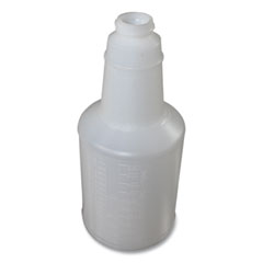 Spray Bottles, 24 oz, Clear, 3/Pack