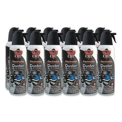 Disposable Compressed Air Duster, 7 oz Can, Dozen