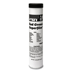 NLGI #2 Red Grease, 14 oz Tube, 48/Carton