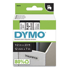 D1 High-Performance Polyester Removable Label Tape, 0.5