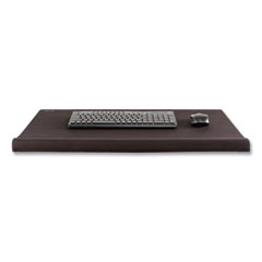 ErgoEdge Wrist Rest Deskpad, 29.5 x 16.5 x 1.5, Black