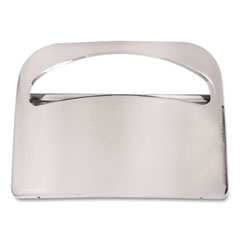 Toilet Seat Cover Dispenser, 16 x 3 x 11.5, Chrome