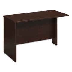 Series C Collection Left Corner Desk Module, 71.13" x 35.5" x 29.88", Hansen Cherry/Graphite Gray