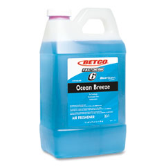 BestScent Ocean Breeze Deodorizer, Ocean Breeze Scent, 67.6 oz FastDraw Bottle, 4/Carton