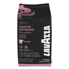 Expert Gusto Intenso Ground Coffee, Intensity 8, 2.2 lb Bag, 6/Carton