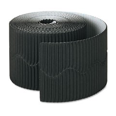 Bordette Decorative Border, 2.25" x 50 ft Roll, Black