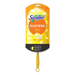 Heavy Duty Dusters Starter Kit, 6" Handle with Two Disposable Dusters