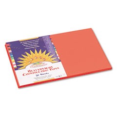 Construction Paper, 12x18, Orange, 50 Sheets/pack