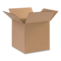 Fixed-Depth Shipping Boxes, 275 lb Mullen Rated, Regular Slotted Container (RSC), 18 x 12 x 12, Brown Kraft, 25/Bundle