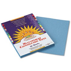 Construction Paper, 9x12, Sky Blue, 50 Sheets/pack