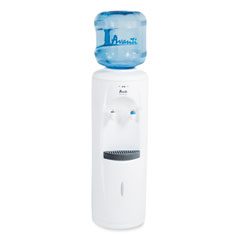 Cold and Room Temperature Water Dispenser, 3-5 gal, 11.5 x 12. 5 x 34, White