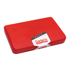 Pre-Inked Felt Stamp Pad, 4.25" x 2.75", Red