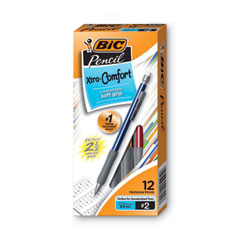 Xtra-Comfort Mechanical Pencil, 0.5 mm, HB (#2.5), Black Lead, Assorted Barrel Colors, Dozen