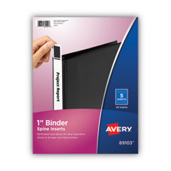 Avery® Binder Spine Inserts