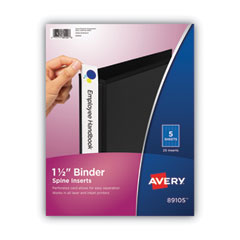 Avery® Binder Spine Inserts