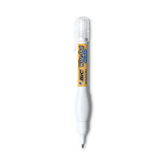 Wite-Out Shake 'n Squeeze Correction Pen, 8 mL, White, 4/Pack