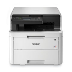 Brother HL-L3290CDW Compact Digital Color Printer Providing Laser Quality Results with Convenient Flatbed Copy & Scan, Plus Wireless and Duplex Printing