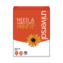 Printout Paper, 4-Part, 15 lb Bond Weight, 9.5 x 11, White, 900/Carton