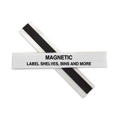 C-Line HOL-DEX Magnetic Shelf/Bin Label Holders