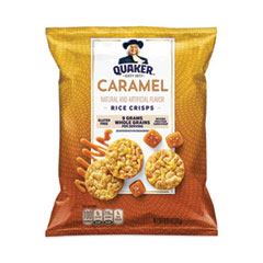 Rice Crisps, Caramel, 0.91 oz Bag, 60 Bags/Carton, Ships in 1-3 Business Days