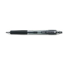 Precise Gel BeGreen Gel Pen, Retractable, Fine 0.7 mm, Black Ink, Black Barrel, Dozen