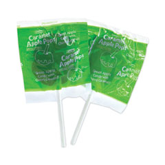 Caramel Apple Pops, 0.63 oz, 48/Carton