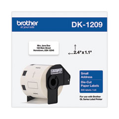 Brother DK1209 Small Address QL Printer Labels