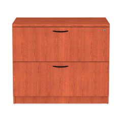 Alera Valencia Series Lateral File, 2 Legal/Letter-Size File Drawers, Medium Cherry, 34" x 22.75" x 29.5"