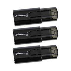 USB 3.0 Flash Drive, 8 GB, 3/Pack