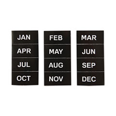 MasterVision Magnetic Monthly Calendar Characters