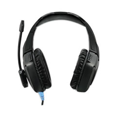 Xtream G1 Binaural Over The Head Headset, Black/Blue