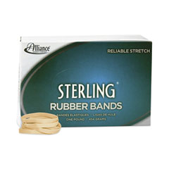 Sterling Rubber Bands, Size 62, 0.03" Gauge, Crepe, 1 lb Box, 600/Box