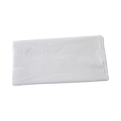 High Density Industrial Can Liners Flat Pack, 60 gal, 13 mic, 38 x 60, Natural, 200/Carton