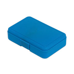 Antimicrobial Pencil Box, 7.97 x 5.43 x 2.02, Blue