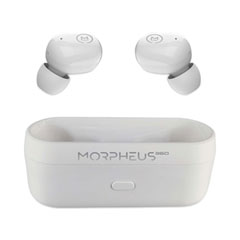Spire True Wireless Earbuds Bluetooth In-Ear Headphones with Microphone, Pearl White