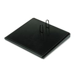 Desk Calendar Base, Black, 4 1/2