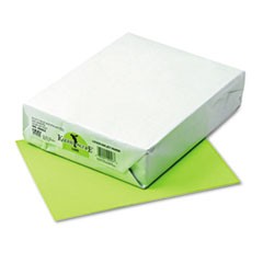 Kaleidoscope Multipurpose Colored Paper, 24lb, 8.5 x 11, Lime, 500/Ream