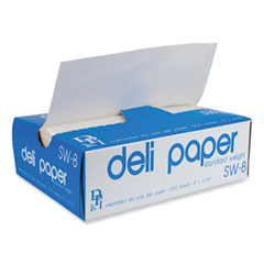 Interfolded Deli Sheets, 10.75 x 8, Standard Weight,  500 Sheets/Box, 12 Boxes/Carton