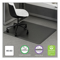 Ergonomic Sit Stand Mat, 60 x 46, Black