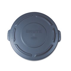 Flat Top Lid for 20 gal Round BRUTE Containers, 19.88