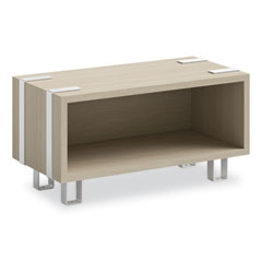 Ready Home Office Small Stackable Storage, 1-Shelf, 24w x 12d x 12.25h, Beige/White, Ships in 1-3 Business Days