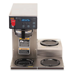 Axiom 15-3 12-Cup Low Profile Automatic Coffee Brewer, Gray/Stainless Steel, Ships in 7-10 Business Days