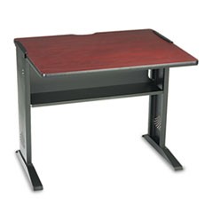 Safco 36"W Reversible Top Computer Desk